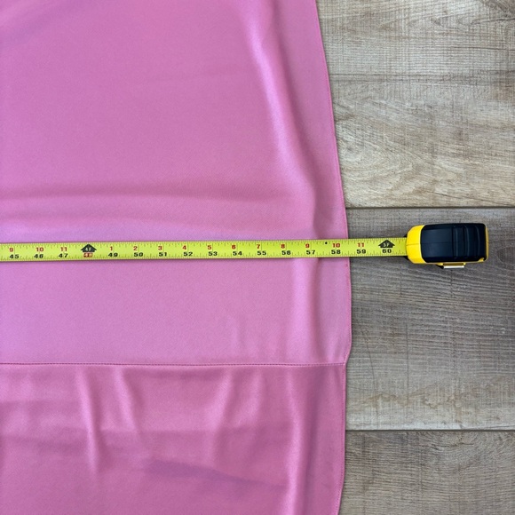 Vintage Victorian Revival Maxi Dress Size 18 Pink Prairie Cottage Romantic 70s - Picture 16 of 16